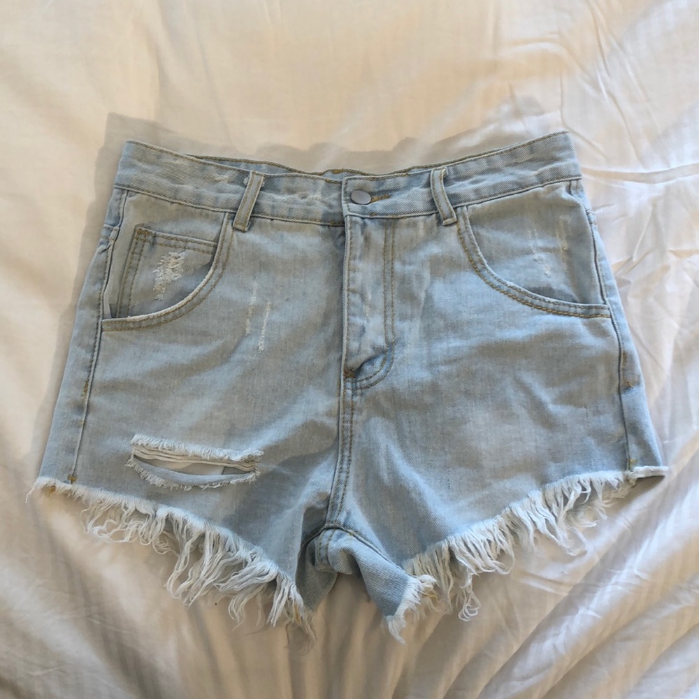 SHEIN Blue Jean Shorts